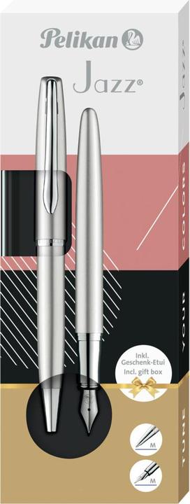 Produktbild Pelikan Füller&Kugelschreiber Jazz Noble Elegance (Blau, Blue, 2 x)