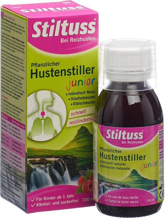 Produktbild Stiltuss Pflanzlicher Hustenstiller Sirup Junior (1 Stück)