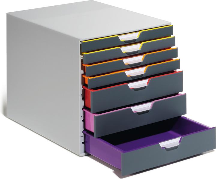 Produktbild Durable Schubladenbox Varicolor 7 (A4)