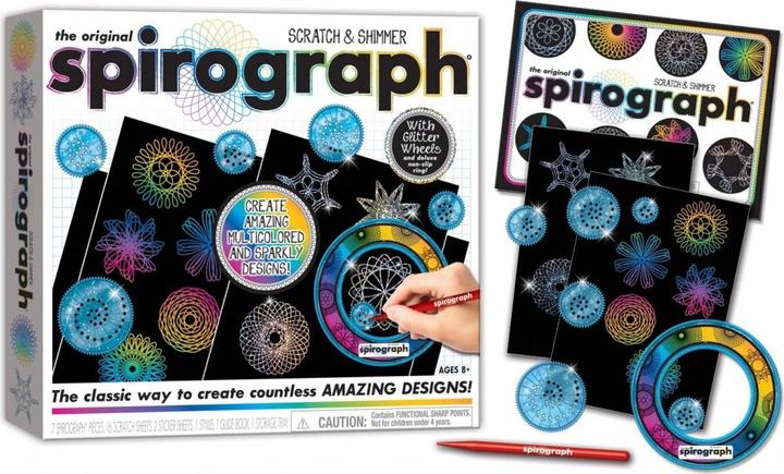 Produktbild Playmonster Spirograph Scratch & Shimmer