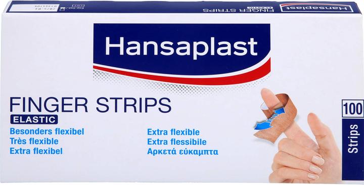 Produktbild Hansaplast Finger Strips Elastic besonders flexibel Pflaster, 100 St. Pflaster (100 x)