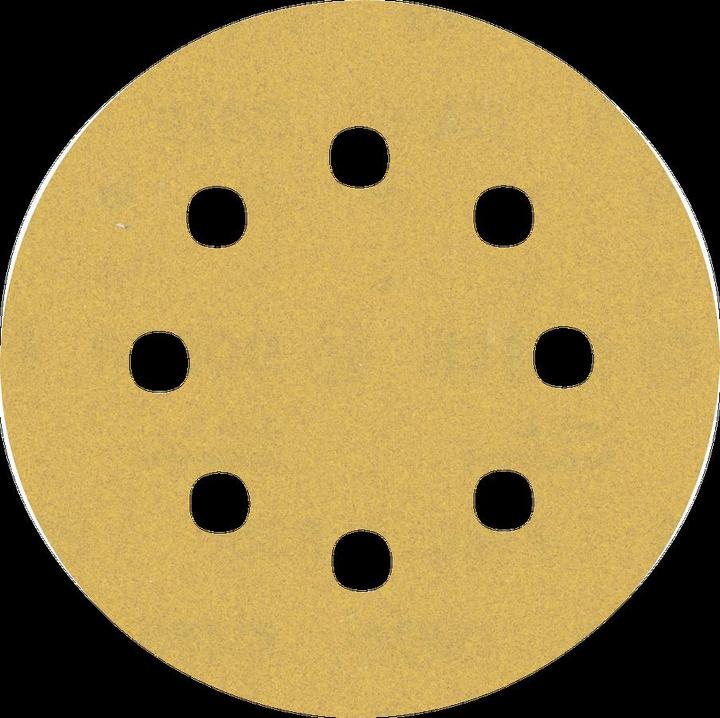 Actual product image Bosch Professional Zubehör Expert C470 Sandpaper with 8 holes for random orbital sander, 115 mm, G 180, 5 pcs. (180)