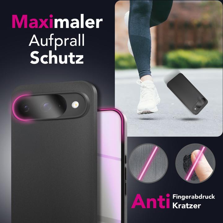 Actual product image Nalia Phantom - 0,3mm Extrem Dünn, Federleicht, Mattiert, Minimalistisch - Ultra-Slim Handycase (Google Pixel 9)