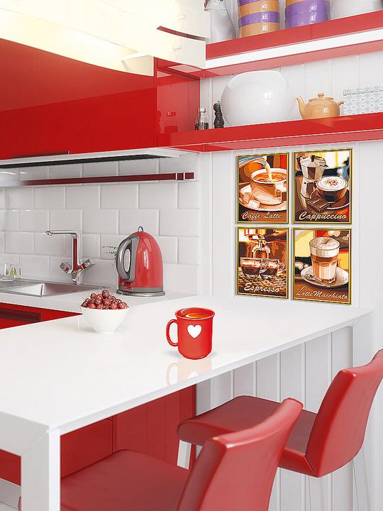 Actual product image Schipper Painting by numbers - coffee break
