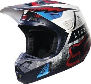 Produktbild Fox Helmet V2 Vicious Blue-White (XL)