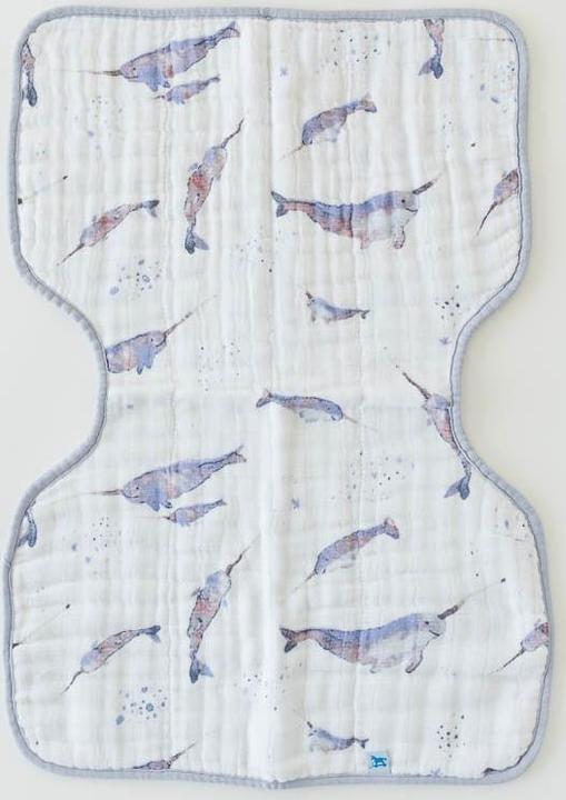 Actual product image little unicorn Burp Cloth (22.60 cm, 30.40 cm)
