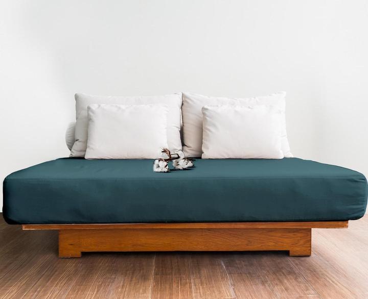 Actual product image Aspero Organic Cotton Fitted Sheet Minas (160 x 200 x 35 cm)