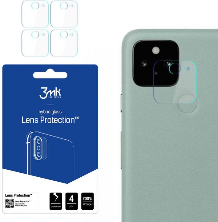 Productafbeelding 3MK Google Pixel 5 5G - lensbescherming? (4 Stuk, Google Pixel 5a 5G)
