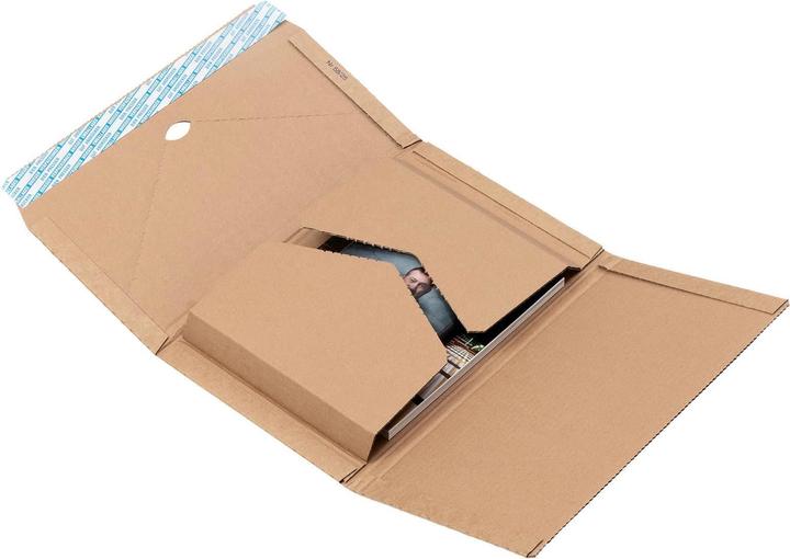 Actual product image Brieger Shipping envelope 24.5 x 16.5 x 3 - 7 cm, 1 piece (0.5 x 30 x 57 cm, 50 x)
