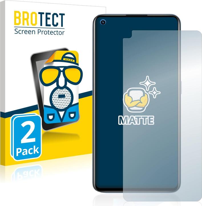 Produktbild BROTECT Entspiegelungs-Schutzfolie Displayschutz Matt (2 Stück, Realme GT Neo 2)