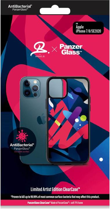Image du produit PanzerGlass 0307 Étui de protection pour téléphone portable Cover Multicolore (Apple iPhone 7, Apple iPhone SE (2ème génération))