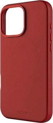 Produktbild Fixed Fixiertes MagLeather | Rückseite | Apfel | iPhone 16 Pro Max | Leder | Rot (Apple iPhone 16 Pro Max)