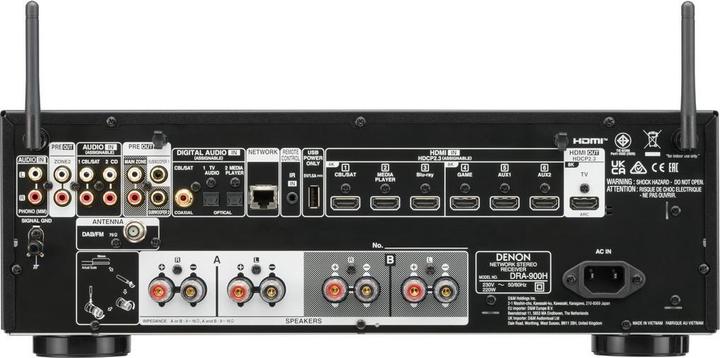 Image du produit Denon DRA 900H (2.2 Canal, DAB, FM, DAB+)