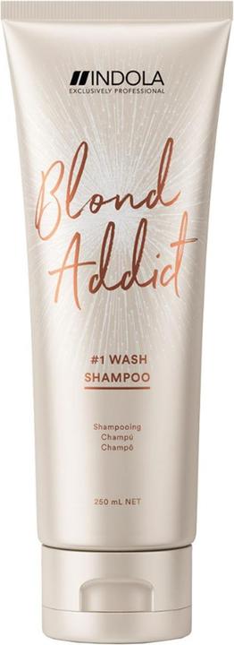Actual product image Indola Blond Addict - Shampoo (1000 ml, Liquid shampoo)
