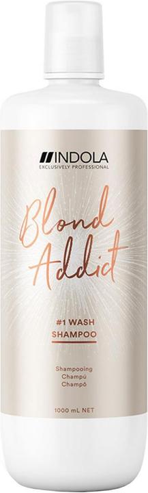 Actual product image Indola Blond Addict - Shampoo (1000 ml, Liquid shampoo)