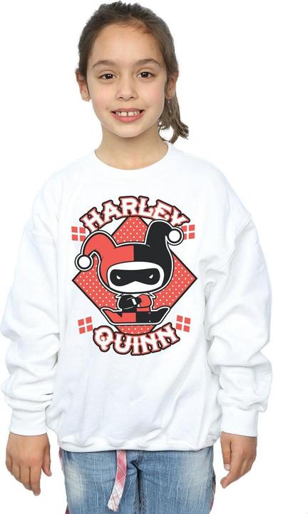 Immagine prodotto Chibi Harley Quinn Badge Felpa Ragazze (128)