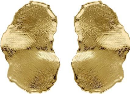 Image du produit Victoria Cruz - Unique gold-plated earrings New York A4807-DT