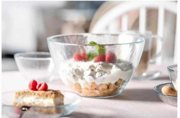Actual product image Leonardo Attivo bowl Ø 22 cm, 1 piece, Transparent (22 cm, 2.50 l, 1 x)