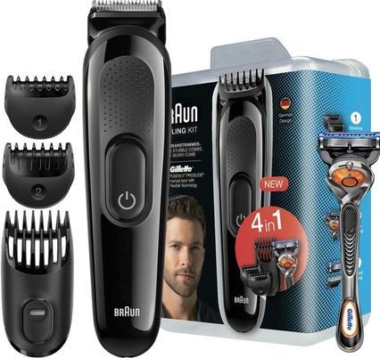 Image du produit Braun SK3000 Color Negro 4 en 1 + Gillette F5 ProGlide