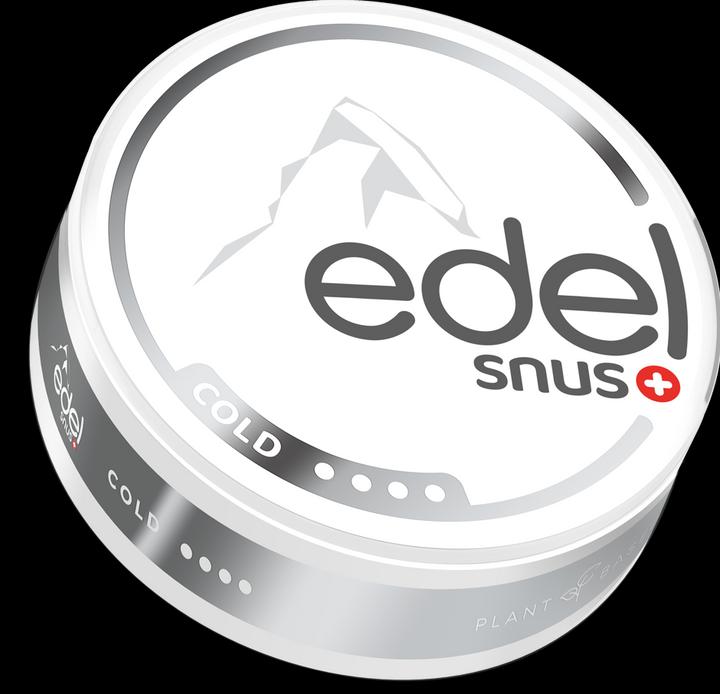 Actual product image Edelweiss Cold (All White Slim) (Nicotine Pouches, 20 mg)