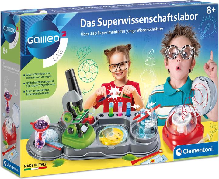 Image du produit Clementoni Le super laboratoire scientifique