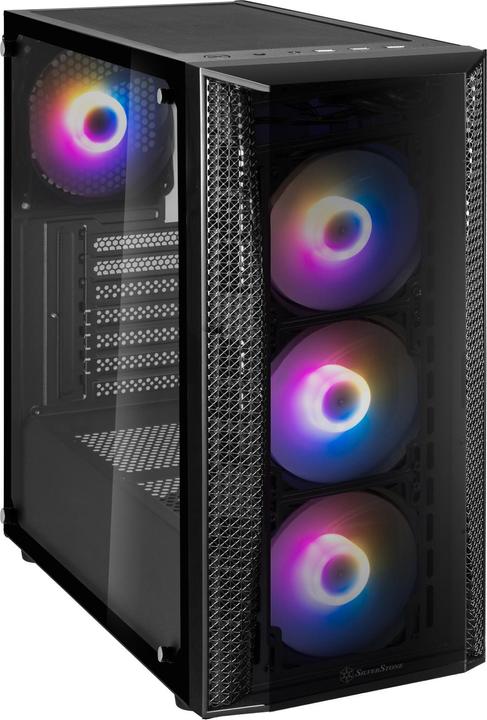 Actual product image Silverstone Fara B1 Pro Midi Tower, ARGB, Tempered Glass (ATX)