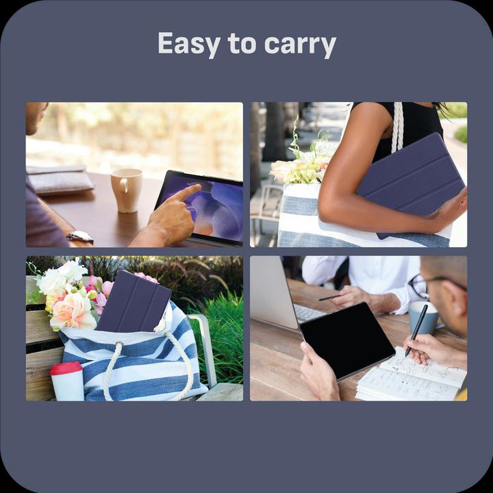 Produktbild Cazy Premium Smart Hülle Kompatibel mit Samsung Galaxy Tab A8 - Schutz Etui Hülle - Automatischem (Galaxy Tab A8)