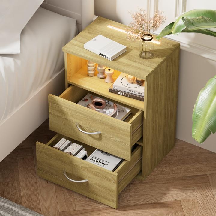 Immagine prodotto Casaria Comodino (39 x 28 x 54 cm)