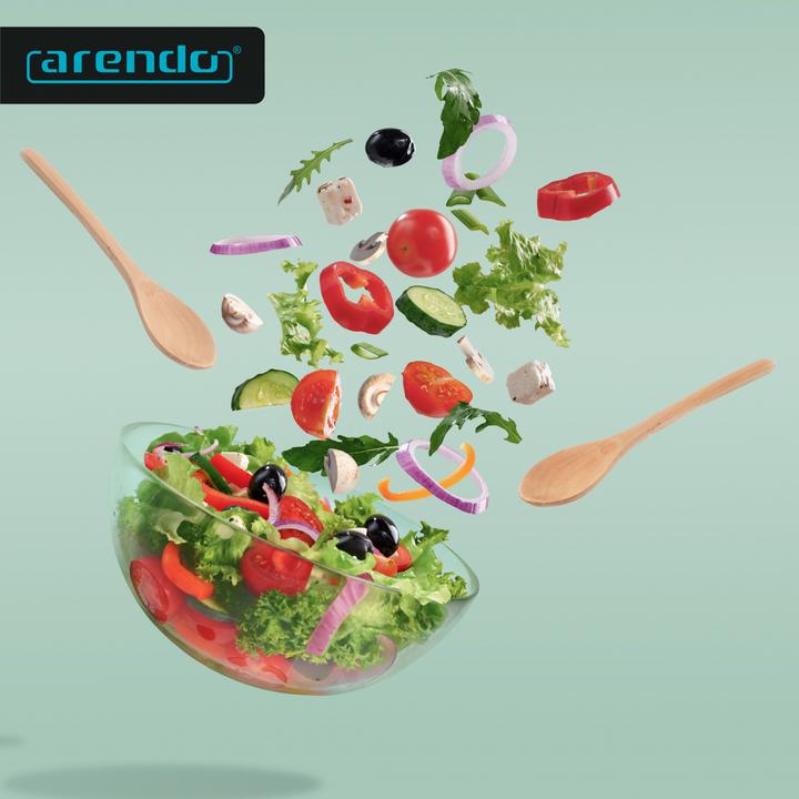 Produktbild Arendo Salatschüssel 3er Set mit Deckel (27 cm, 4.40 l, 3 x)
