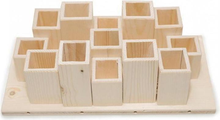 Produktbild Hundespiele.ch Katzenspiele aus Holz Bleistifthalter