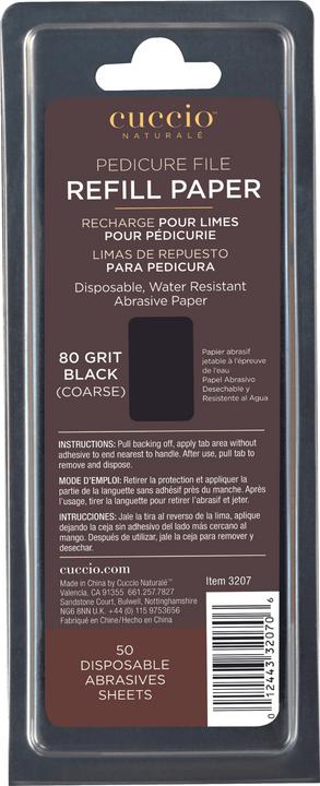 Cuccio Pedicure Stainless Steel File Refill (1 x)