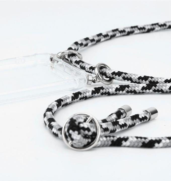 Produktbild Cadorabo TPU Handy Kette SILBER Cover