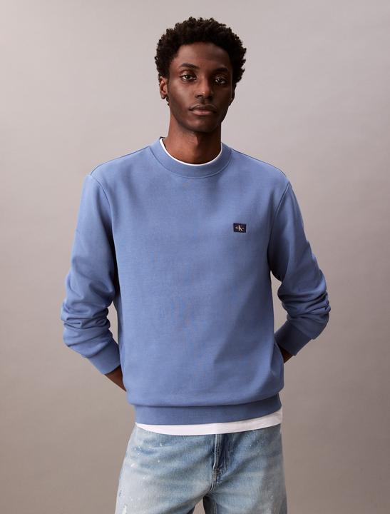 Calvin Klein Jeans Ls Eu Badge 350terry Cn Swtshrt