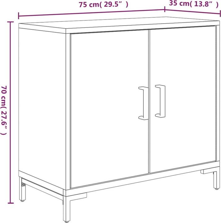 Image du produit VidaXL Baylee (75 x 35 x 70 cm)