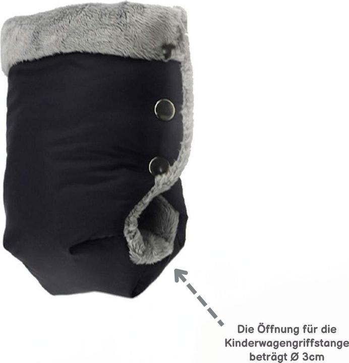 Hermex Kinderwagen-Handschuhe Handwärmer Winterhandschuhe Handschutz Handmuff