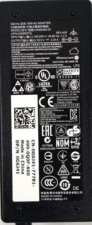 Actual product image Dell G6J41 (65 W)