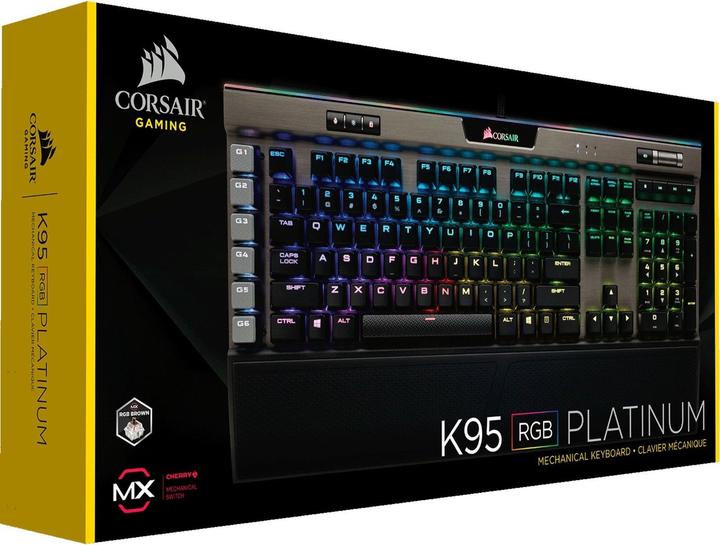 Produktbild Corsair K95 RGB Platinum (DE, Kabelgebunden)