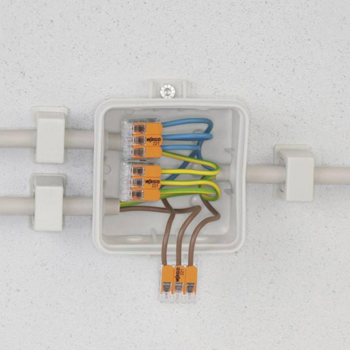 Image du produit Wago Pince de connexion COMPACT 3 fois 50 pièces