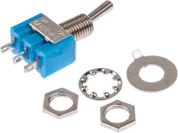 Produktbild OEM On/On MTS-102 für Einbau mit Lötösen