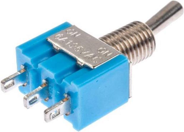 Produktbild OEM On/On MTS-102 für Einbau mit Lötösen