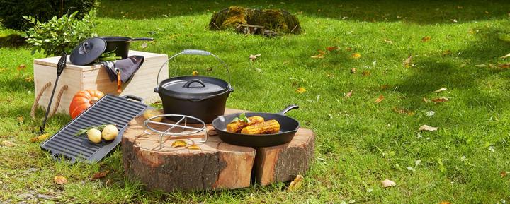 Actual product image El Fuego Dutch Oven Set 7 pieces " 100% cast iron