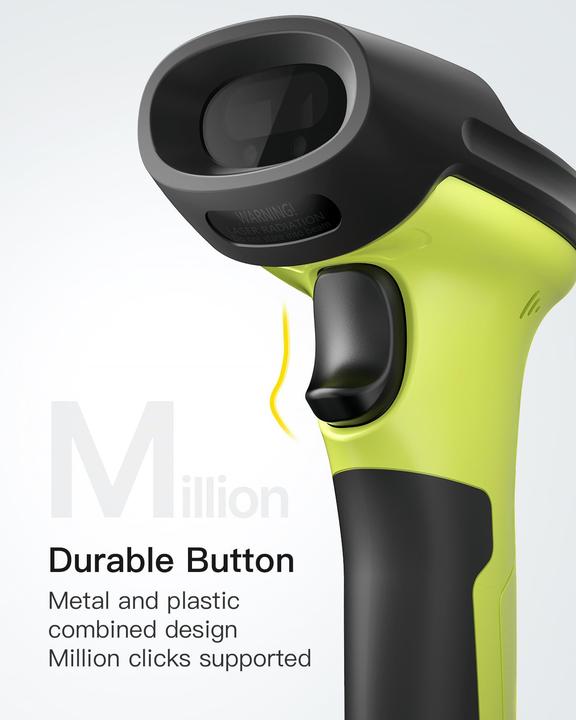 Produktbild Inateck Barcode Scanner Wireless 2.4 GHz (1D-Barcodes)