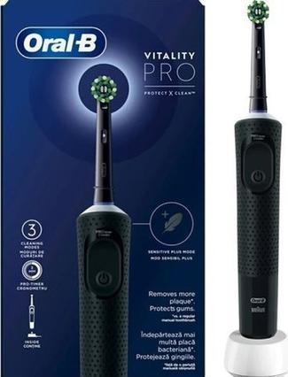 Produktbild Oral-B Pro Vitality Black Electric Toothbrush With Timer