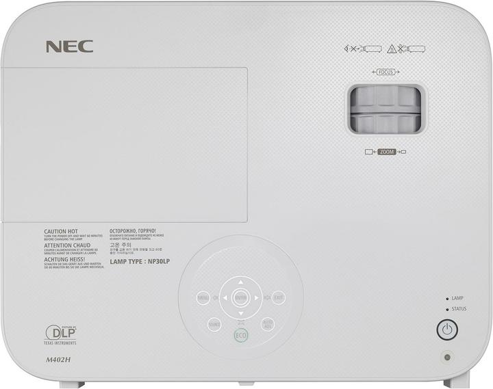 Image du produit NEC M403h (Full HD, 4000 lm, 1.2 - 2.1:1)