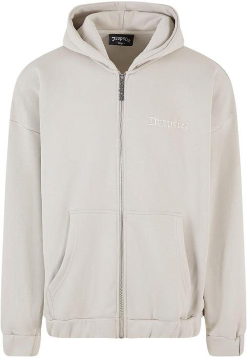 Actual product image Dropsize Super Heavy Oversize Blank Zip Hoodie - 124677 (S)
