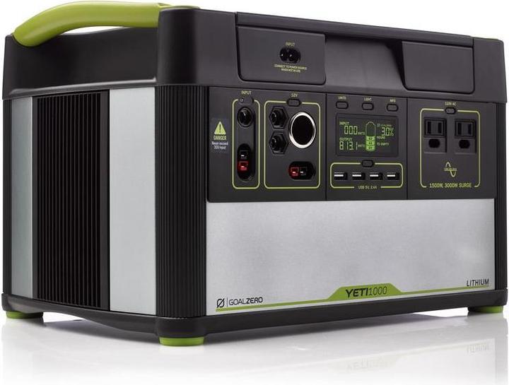 Goal Zero Yeti 1000 Lithium Générateur solaire (1045 Wh, 18.10 kg)