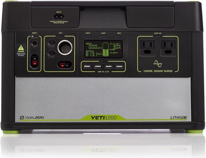 Actual product image Goal Zero Yeti 1000 Lithium Solar Generator (1045 Wh, 18.10 kg)