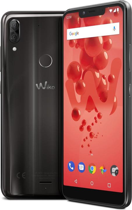 Wiko View 2 plus (64 GB, Antrazith, 5.93", Dual SIM + SD, 12 Mpx, 4G)