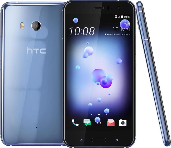 Actual product image HTC U11 (64 GB, Amazing Silver, 5.50", Hybrid Dual SIM, 12.20 Mpx, 4G)