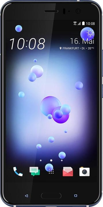 Actual product image HTC U11 (64 GB, Amazing Silver, 5.50", Hybrid Dual SIM, 12.20 Mpx, 4G)